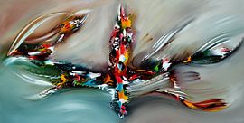 Abstract Energy by Gena Theheartofart