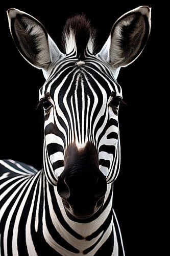 Zebra portret
