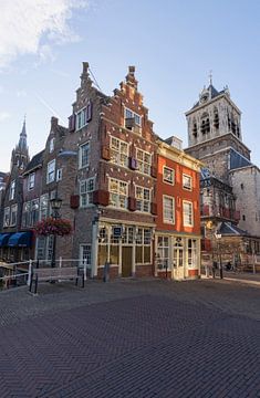 The Markt in Delft by Charlene van Koesveld