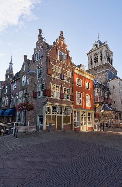 De Markt in Delft par Charlene van Koesveld