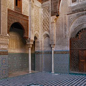 Courtyard in Morocco by Homemade Photos