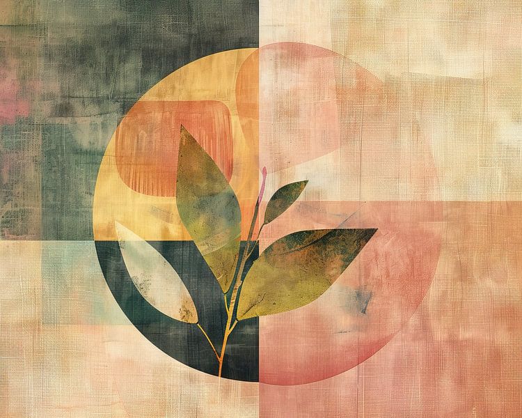 Blattkreis von Blumen Studio