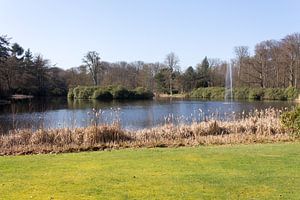 Vijver van paleis Soestdijk