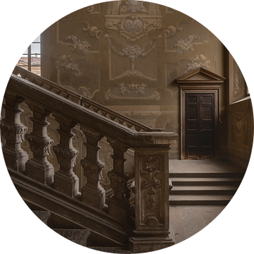 Trappenhal in een Italiaanse villa 1