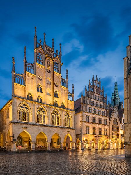 Town Hall of Münster, Germany by Michael Abid