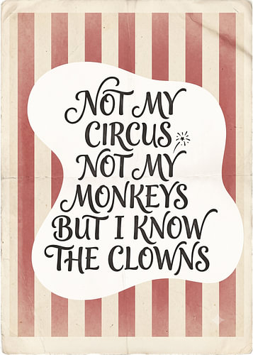 Retro Typografie Poster 