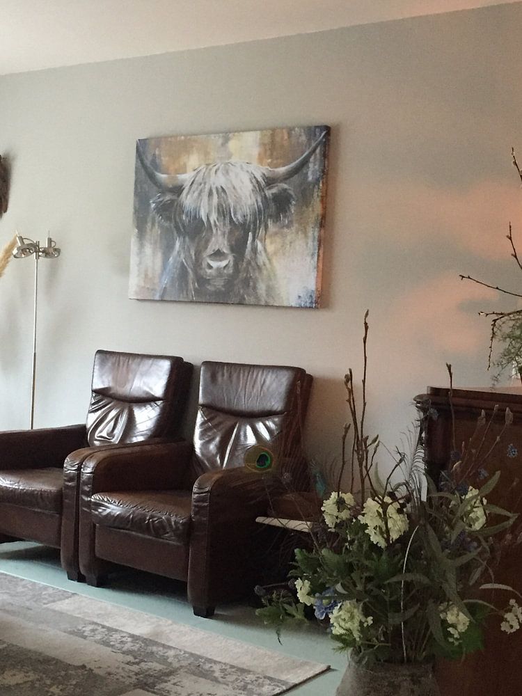Highland Vache I, par l'Atelier Paint-Ing