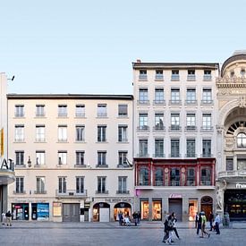 Lyon | Rue de la Republique von Panorama Streetline