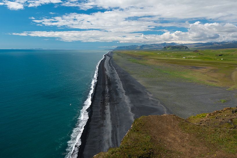 Südküste Islands mit schwarzem Strand von XXLPhoto