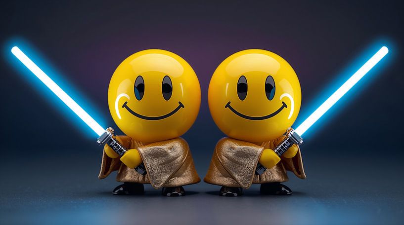 Smiley Jedi's by Matthias Spartz