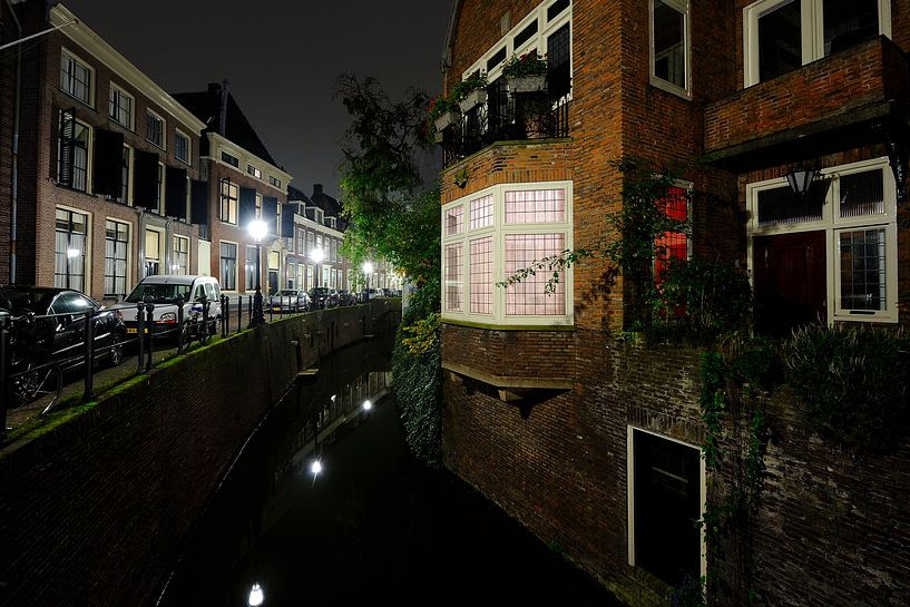 Die Kromme Nieuwegracht in Utrecht von Donker Utrecht