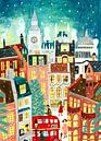 London in the snow by Caroline Bonne Müller thumbnail
