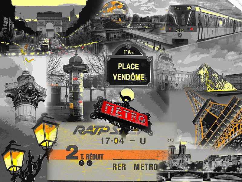 Paris mix 1 von Damien Vincent