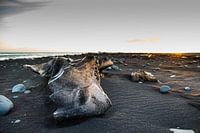 IJsblokken op het Jökulsárlón-strand, IJsland