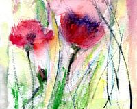 dancing poppies