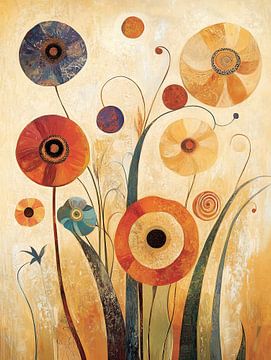 Bloemen abstract van Imagine