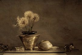 Stillleben. Fluff Bulbs. 4 Classic.Impressionismus. von Alie Ekkelenkamp