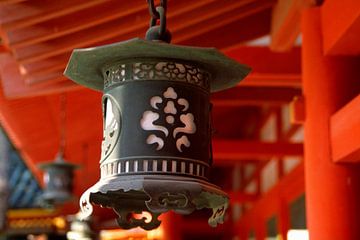 Lamp in a Japanese monastery