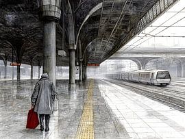 Lonely travellers by Heike Hultsch