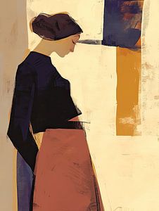 Moderne minimalistische Pop-Art