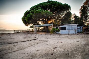 Strand Sainte-Maxime Frankrijk van Evy De Wit