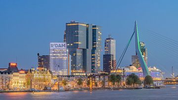 Rotterdam - Skyline Kop van Zuid sur Frank Smit Fotografie