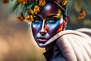 Afrikanische Dame