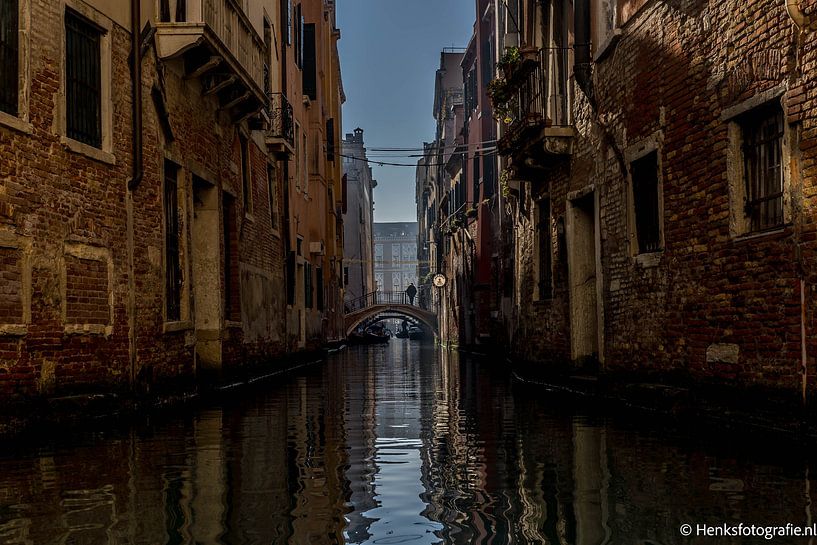 Wassergraben Venedig von Henk Veenstra