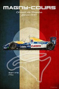 Magny-Cours Vintage Williams FW14