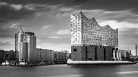 De Elbphilharmonie in zwart-wit van Henk Meijer Photography thumbnail