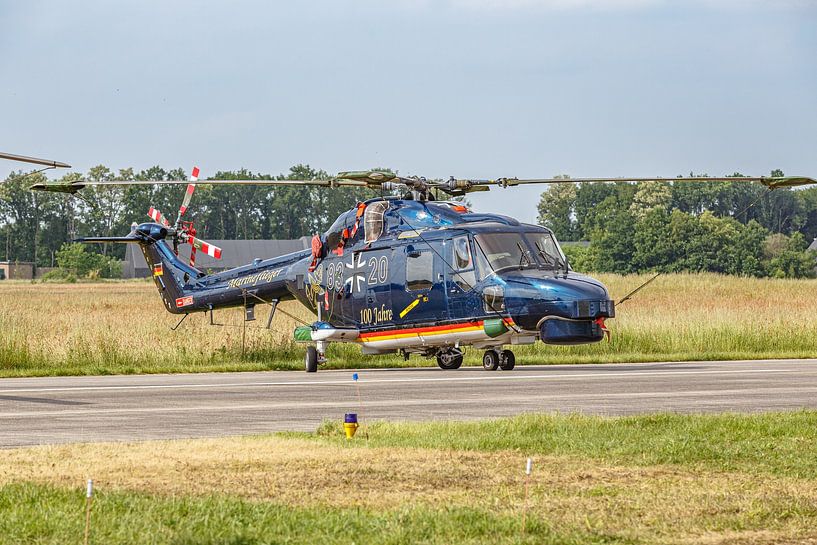 Naval aviator (German Navy) Westland Lynx (83+20). by Jaap van den Berg