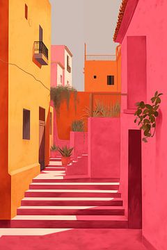 Summer Townscapes 3 by Maarten Knops