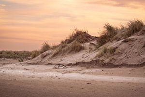Lever de soleil sur la plage de Kwade Hoek sur Louise Poortvliet