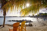 Beach on Curacao by Sjoerd van der Hucht thumbnail