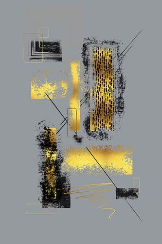 Dynamic Art No. 6 gold - Easy going