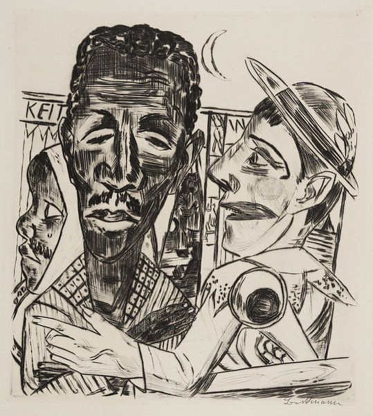 Max Beckmann - The Negro (1921) by Peter Balan