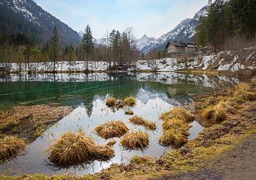 veenmeer Christlessee, allgauer alpen landschap van SusaZoom