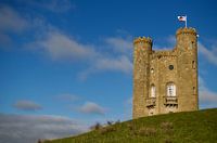 Broadway Tower overlooking from its hill