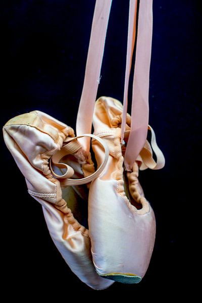 Dansen, ballet, spitzen van Blond Beeld