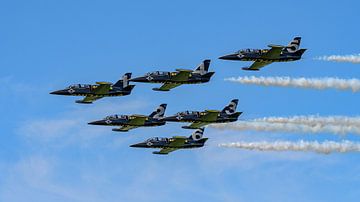 Het Breitling Jet Team of Patrouille Breitling. van Jaap van den Berg