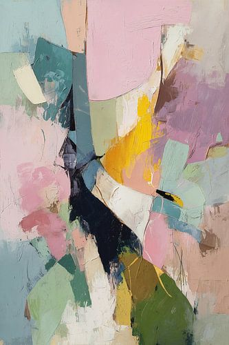 Energy Flow in Pastels no. 3