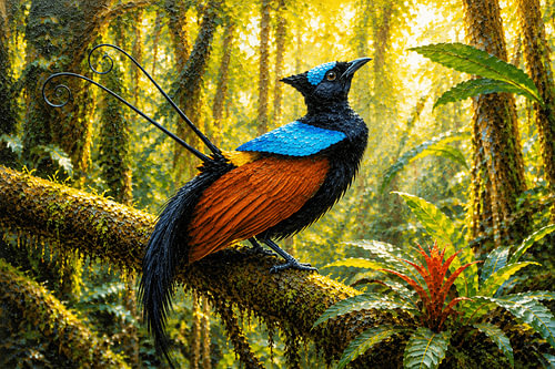 Wilson's Bird-of-Paradise - Indonesia - Bird Collection