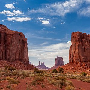 Nördliches Fenster im Monument Valley, Utah