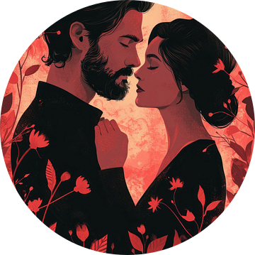 Teder Moment tussen Bloemen Liefde tussen 2 mensen