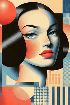 Retrometric - Colorful Minds III sur Philippe HUGONNARD