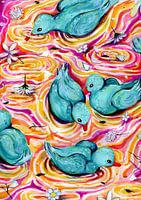 Lente eendjes