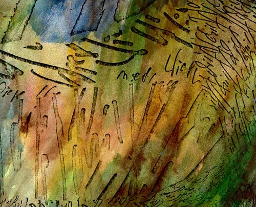 kalligrafische weide
