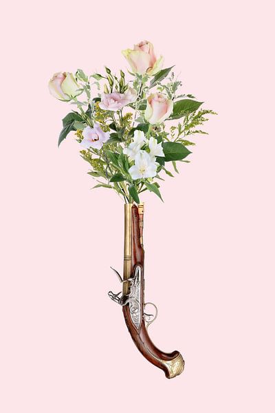bloemenpistool van Jonas Loose