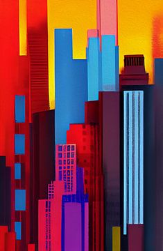 La ville de New York a beaucoup de couleurs sur Karin vanBijlevelt