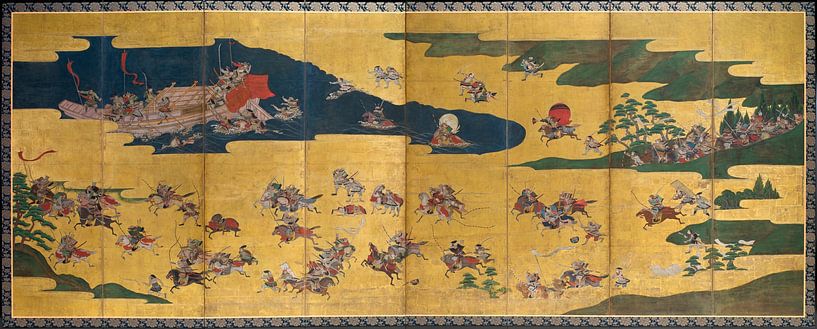 The Battle of Ichi-no-tani by Masterful Masters